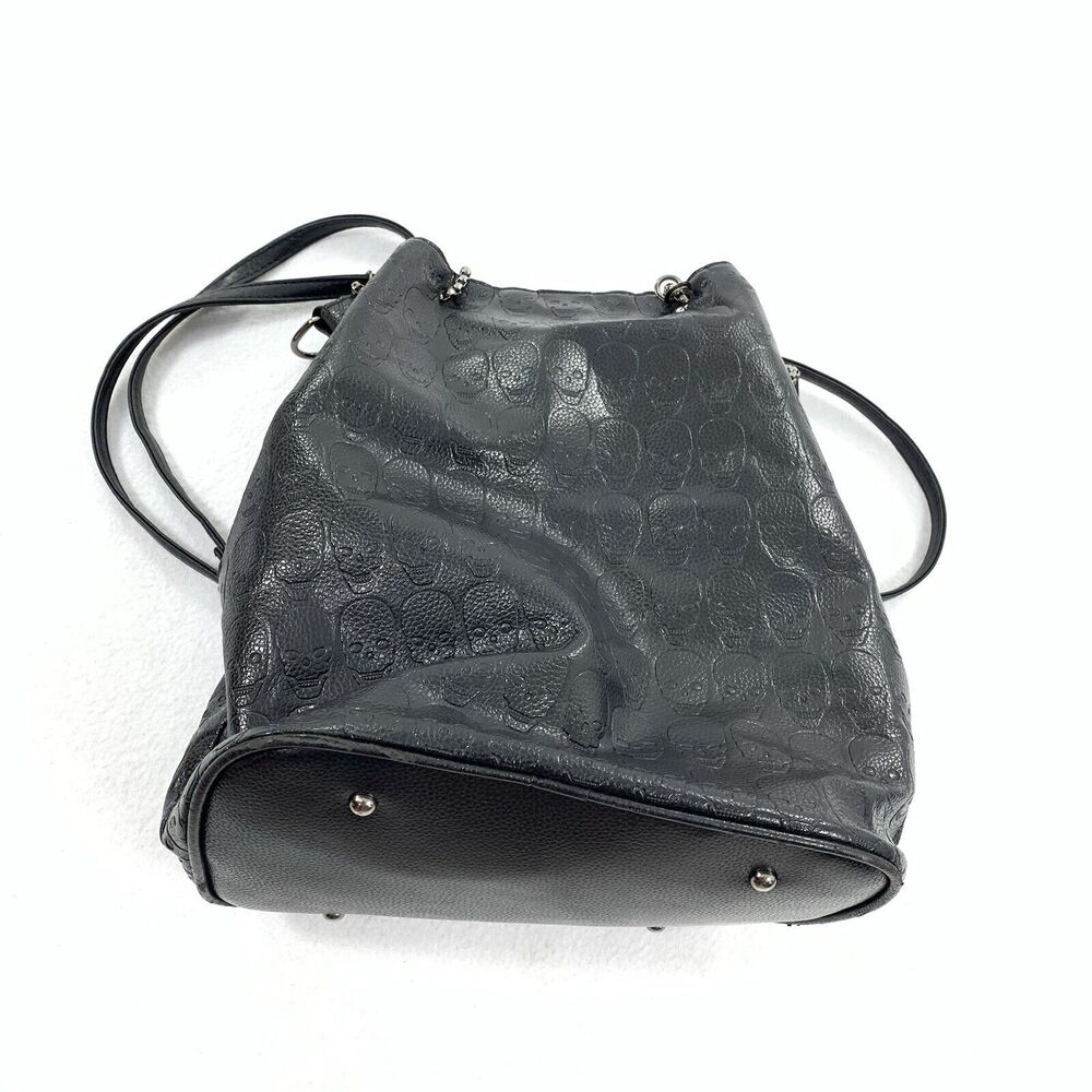 Elegant Black Skull Bag